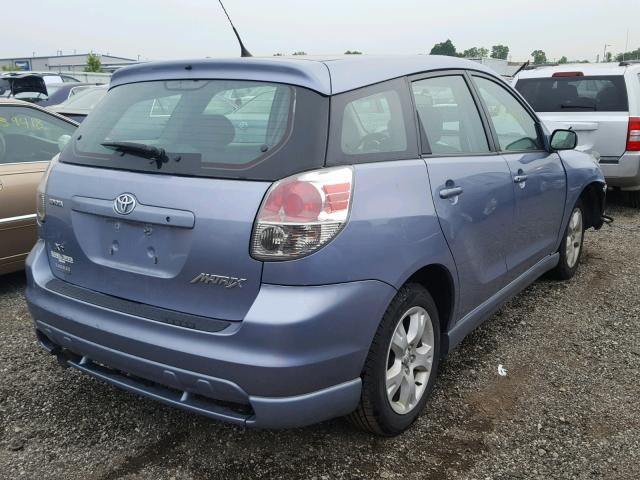 2T1KR32E96C609224 - 2006 TOYOTA COROLLA MA BLUE photo 4