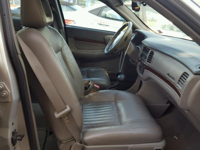 2G1WH55K929324009 - 2002 CHEVROLET IMPALA SILVER photo 5