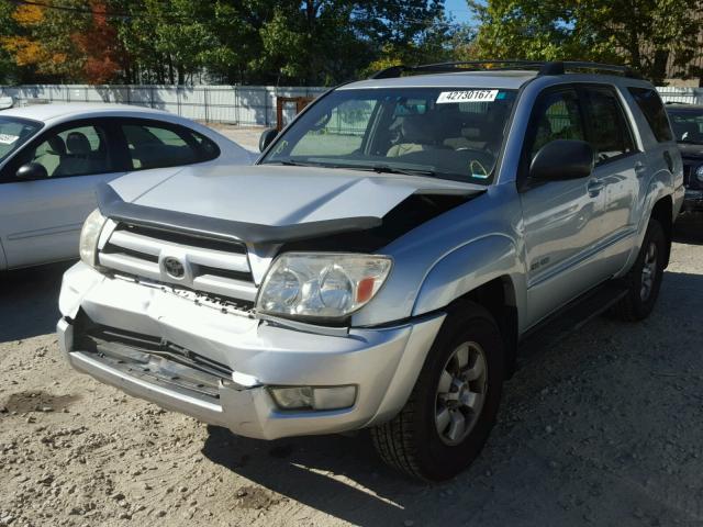 JTEBU14R830011873 - 2003 TOYOTA 4RUNNER SILVER photo 2