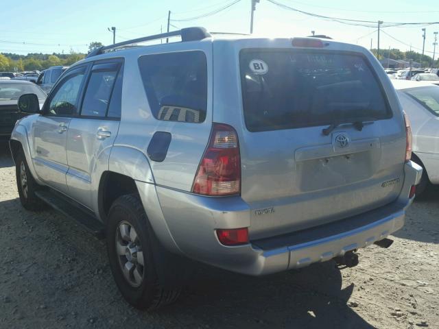 JTEBU14R830011873 - 2003 TOYOTA 4RUNNER SILVER photo 3