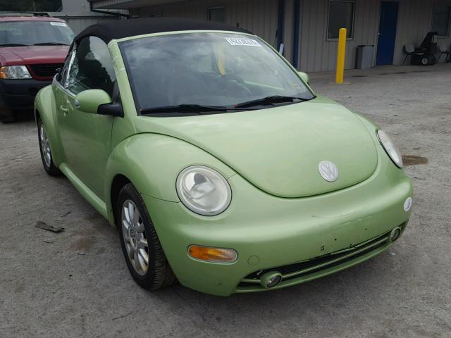 3VWCM31Y14M324257 - 2004 VOLKSWAGEN NEW BEETLE 绿色 照片 1