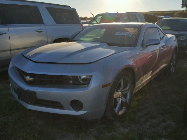 2G1FA1E38D9139880 - 2013 CHEVROLET CAMARO LS GRAY photo 2