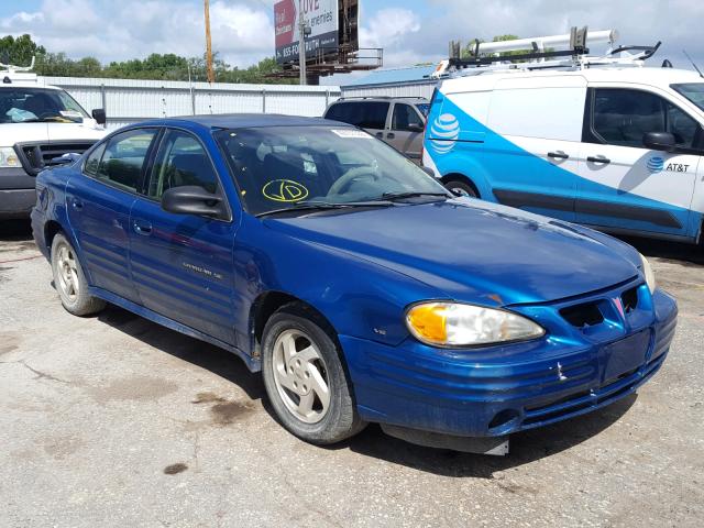 1G2NF52E6YC510684 - 2000 PONTIAC GRAND AM S ლურჯი ფოტო 1