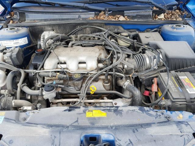 1G2NF52E6YC510684 - 2000 PONTIAC GRAND AM S ლურჯი ფოტო 7