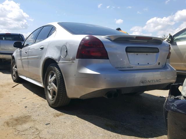 2G2WP522041128111 - 2004 PONTIAC GRAND PRIX ვერცხლისფერი ფოტო 3