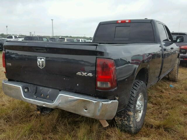 3D7TT2CT6BG573057 - 2011 DODGE RAM 2500 BLACK photo 4