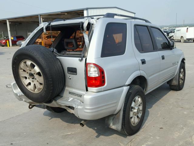 4S6CM58W9X4426508 - 1999 HONDA PASSPORT E SILVER photo 4