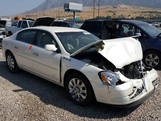 1G4HD57M79U123468 - 2009 BUICK LUCERNE CX WHITE photo 1