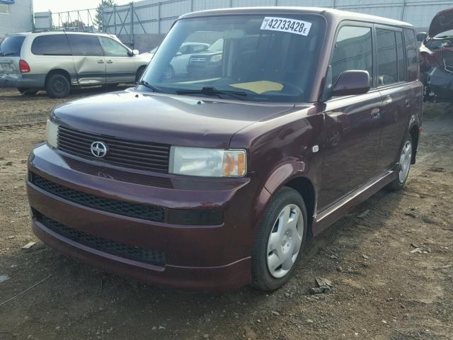 JTLKT324140167771 - 2004 TOYOTA SCION XB Bənövşəyi foto 2