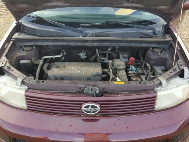 JTLKT324140167771 - 2004 TOYOTA SCION XB Bənövşəyi foto 7