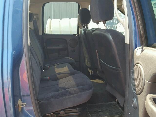3D7KS28C35G772546 - 2005 DODGE RAM 2500 S BLUE photo 6