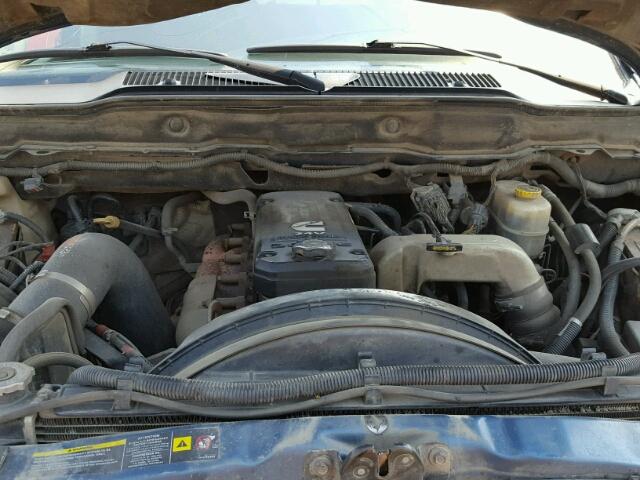 3D7KS28C35G772546 - 2005 DODGE RAM 2500 S BLUE photo 7