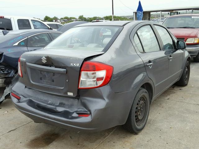 JS2YC5A23A6302409 - 2010 SUZUKI SX4 LE GRAY photo 4