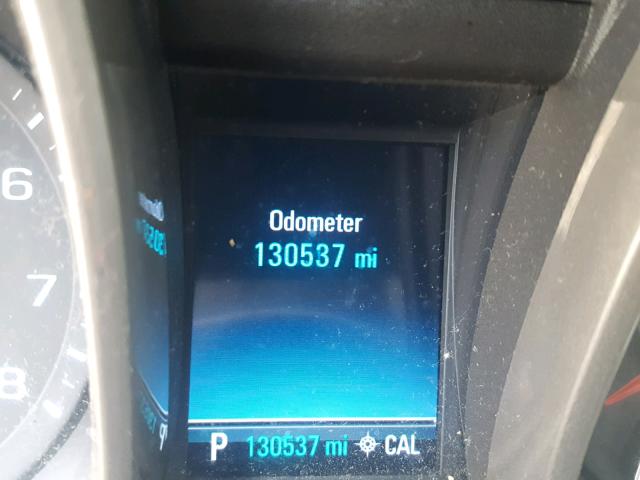 1G11D5RR9DF116994 - 2013 CHEVROLET MALIBU 1LT GRAY photo 8