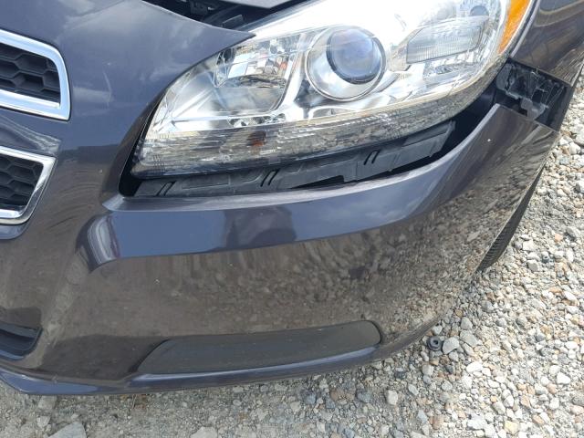 1G11D5RR9DF116994 - 2013 CHEVROLET MALIBU 1LT GRAY photo 9