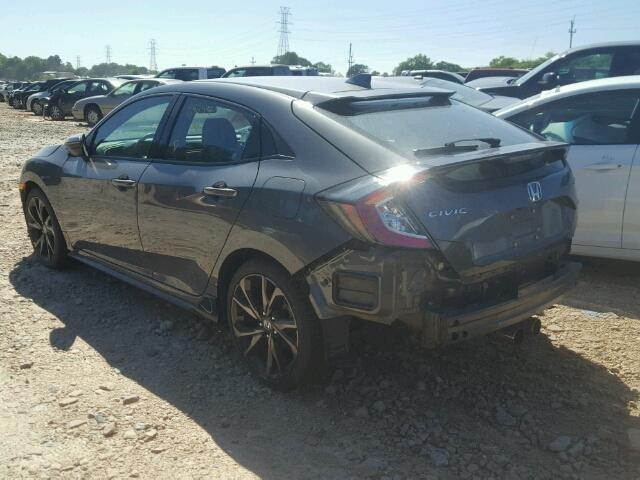 SHHFK7H48HU210278 - 2017 HONDA CIVIC SPOR CHARCOAL photo 3
