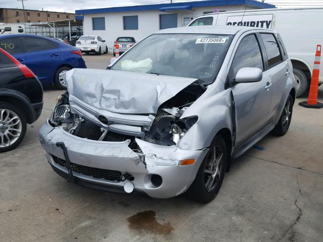 JTKKT624750124799 - 2005 TOYOTA SCION XA ვერცხლისფერი ფოტო 2