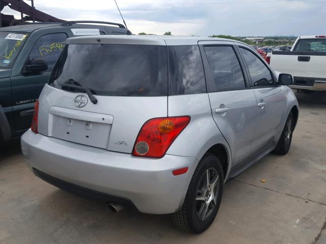 JTKKT624750124799 - 2005 TOYOTA SCION XA ვერცხლისფერი ფოტო 4