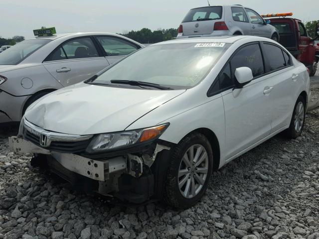 19XFB2F90CE008388 - 2012 HONDA CIVIC EXL 白色 照片 2