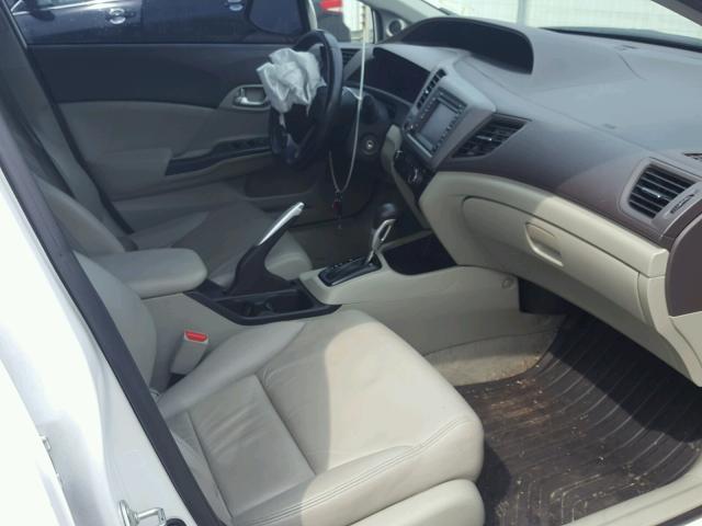 19XFB2F90CE008388 - 2012 HONDA CIVIC EXL 白色 照片 5