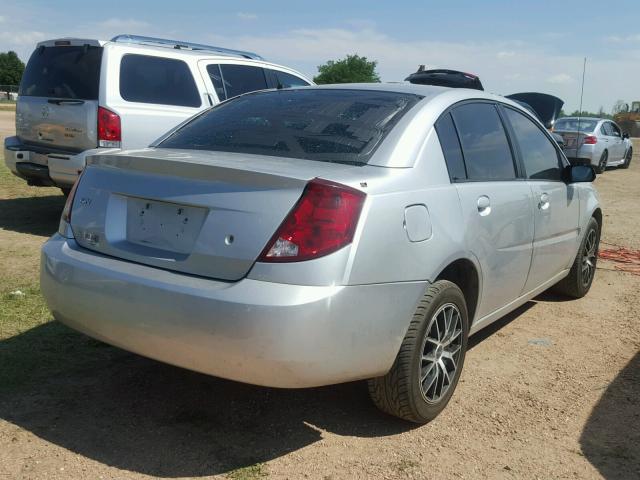 1G8AL55F46Z155042 - 2006 SATURN ION LEVEL SILVER photo 4