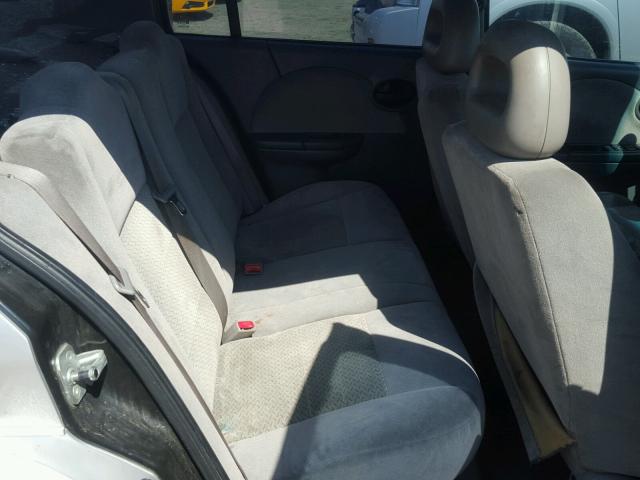 1G8AL55F46Z155042 - 2006 SATURN ION LEVEL SILVER photo 6