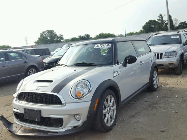 WMWZG3C52BTY36290 - 2011 MINI COOPER S C GRAY photo 2