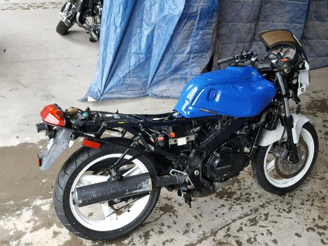 JH2MC1500LM200307 - 1990 HONDA VTR250 BLUE photo 4