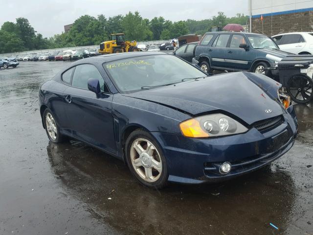 KMHHM65D13U038531 - 2003 HYUNDAI TIBURON TEAL photo 1