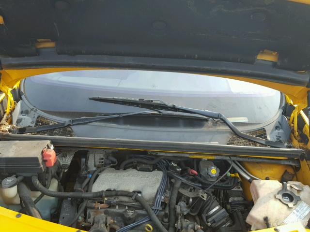 3G7DA03E72S585384 - 2002 PONTIAC AZTEK YELLOW photo 7