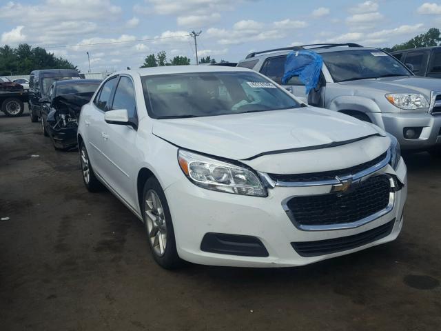 1G11C5SL4FF262196 - 2015 CHEVROLET MALIBU 1LT WHITE photo 1
