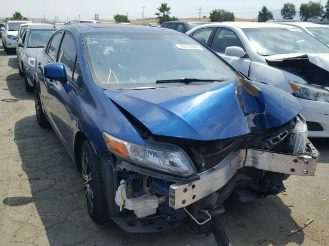 2HGFB2F95CH505071 - 2012 HONDA CIVIC EXL 蓝色 照片 1