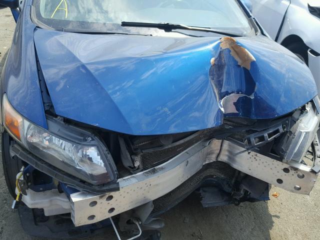 2HGFB2F95CH505071 - 2012 HONDA CIVIC EXL 蓝色 照片 7