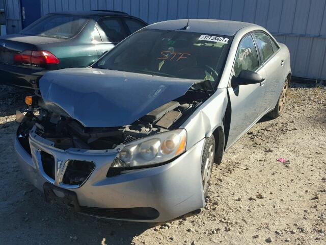 1G2ZF57B584126275 - 2008 PONTIAC G6 BLUE photo 2