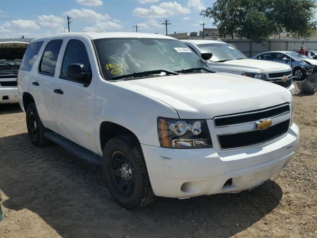 1GNLC2E08DR253813 - 2013 CHEVROLET TAHOE POLI WHITE photo 1