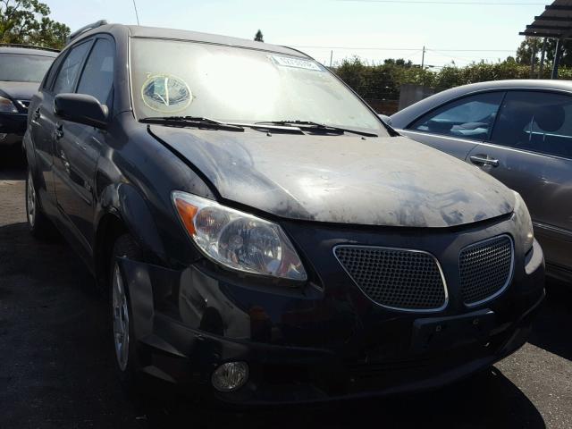 5Y2SL66885Z468125 - 2005 PONTIAC VIBE BLACK photo 1