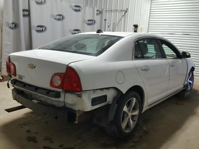 1G1ZC5E03CF320850 - 2012 CHEVROLET MALIBU 1LT თეთრი ფოტო 4