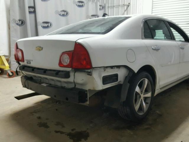 1G1ZC5E03CF320850 - 2012 CHEVROLET MALIBU 1LT თეთრი ფოტო 9