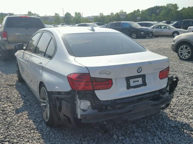 WBA3D3C57EF099332 - 2014 BMW 328 D WHITE photo 3