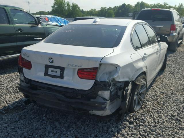 WBA3D3C57EF099332 - 2014 BMW 328 D WHITE photo 4