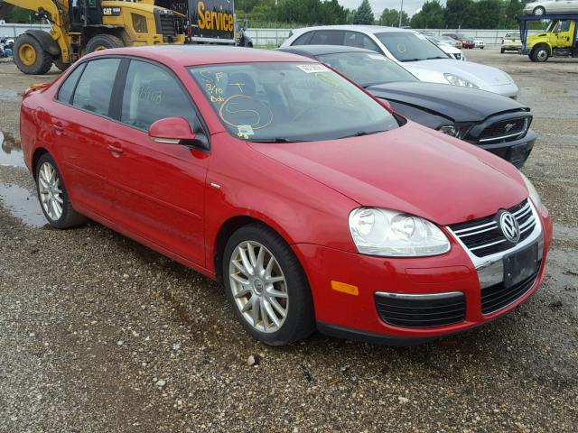 3VWRJ71K58M129659 - 2008 VOLKSWAGEN JETTA WOLF RED photo 1