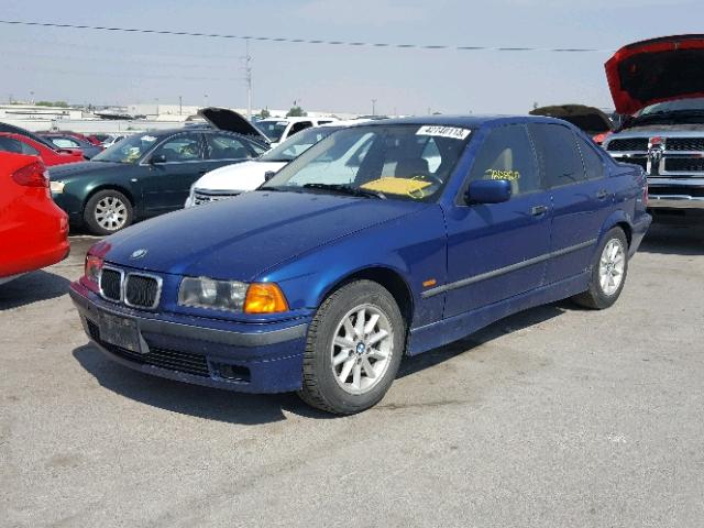WBACC9320VEE58721 - 1997 BMW 318 I BLUE photo 2
