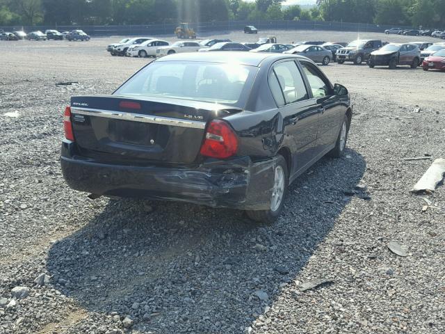 1G1ZT528X4F110354 - 2004 CHEVROLET MALIBU LS Қара фото 4
