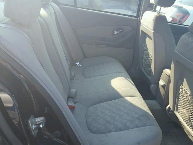 1G1ZT528X4F110354 - 2004 CHEVROLET MALIBU LS Қара фото 6