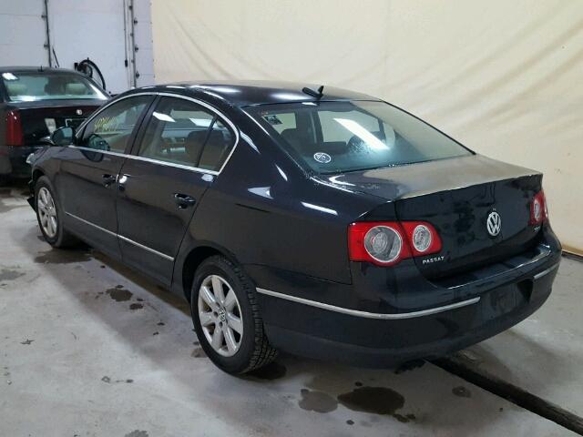 WVWAK73C76P041495 - 2006 VOLKSWAGEN PASSAT BLACK photo 3