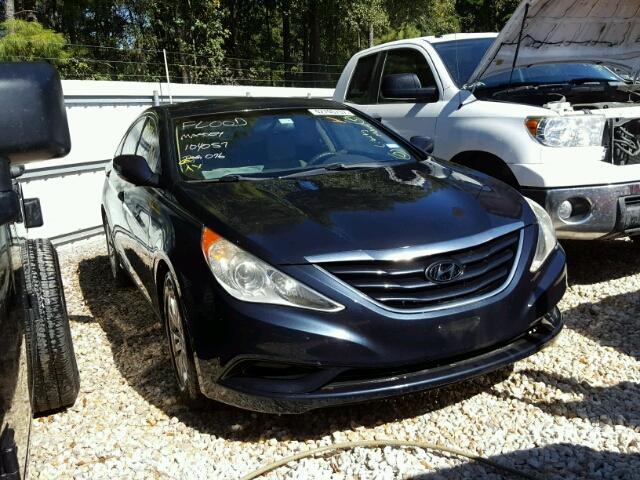 5NPEB4AC0BH099442 - 2011 HYUNDAI SONATA GRAY photo 1