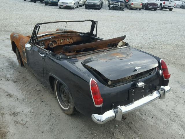 AAN9L70279 - 1967 AUSTIN HEALY BLACK photo 3