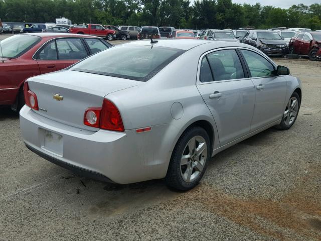 1G1ZB5E12BF200550 - 2011 CHEVROLET MALIBU LS Gümüş foto 4