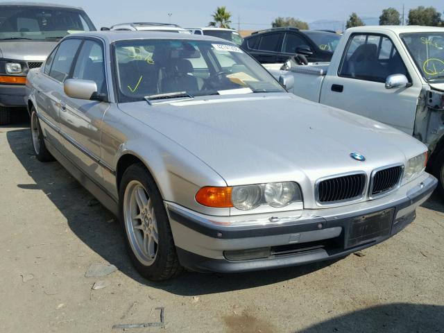 WBAGH8348YDP15422 - 2000 BMW 740 IL SILVER photo 1