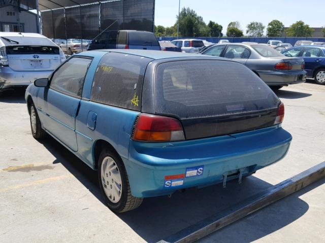 J81RF4365M7586104 - 1991 GEO STORM Yaşıl foto 3